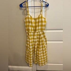 Emily and Fin Layla in Yellow plaid